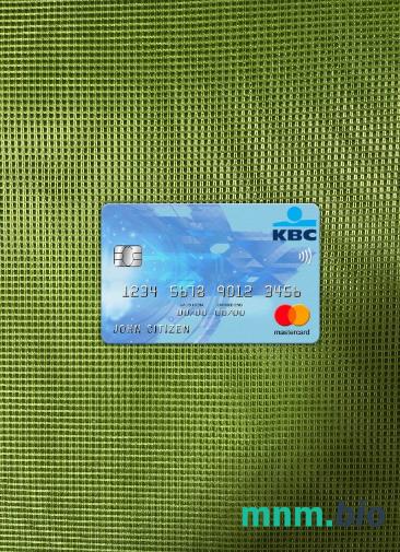 Belgium KBC bank wygląd zdjęcia mastercard skan PSD + zdjęcie
